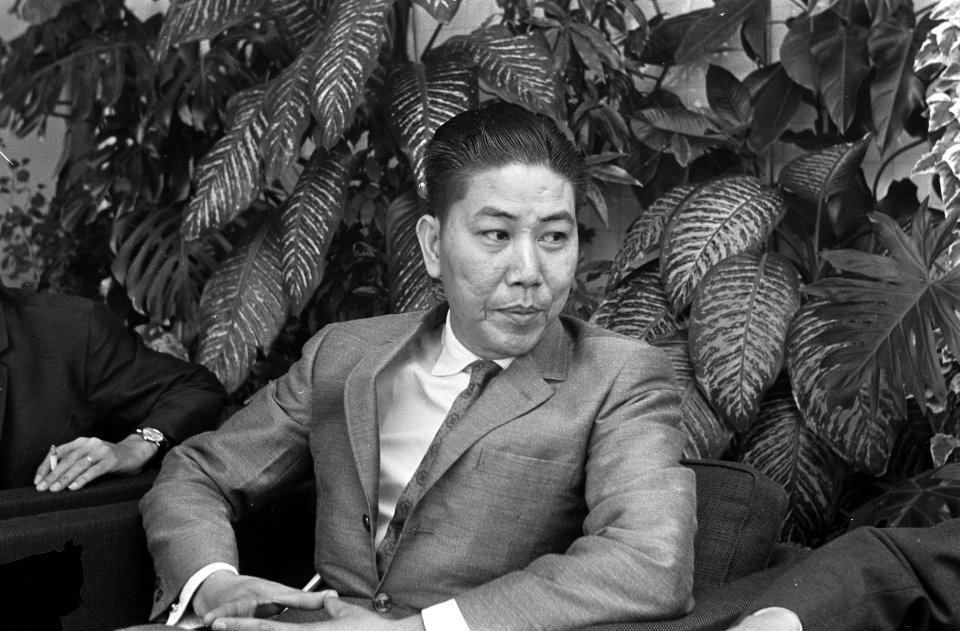 Aankomst Zuid-Vietnamese parlementaire delegatie op Schip Nguyen Ba Can , leider, Bestanddeelnr 921-5057