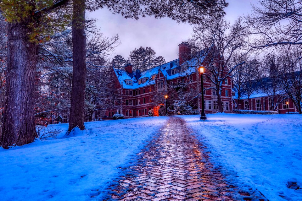 Education landscape walkway