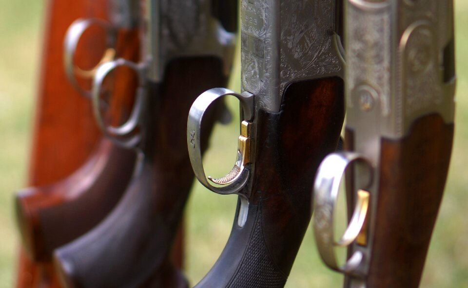 Weapons hunting shooting