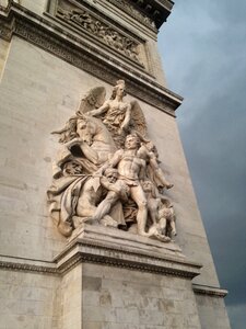 Paris arc de art
