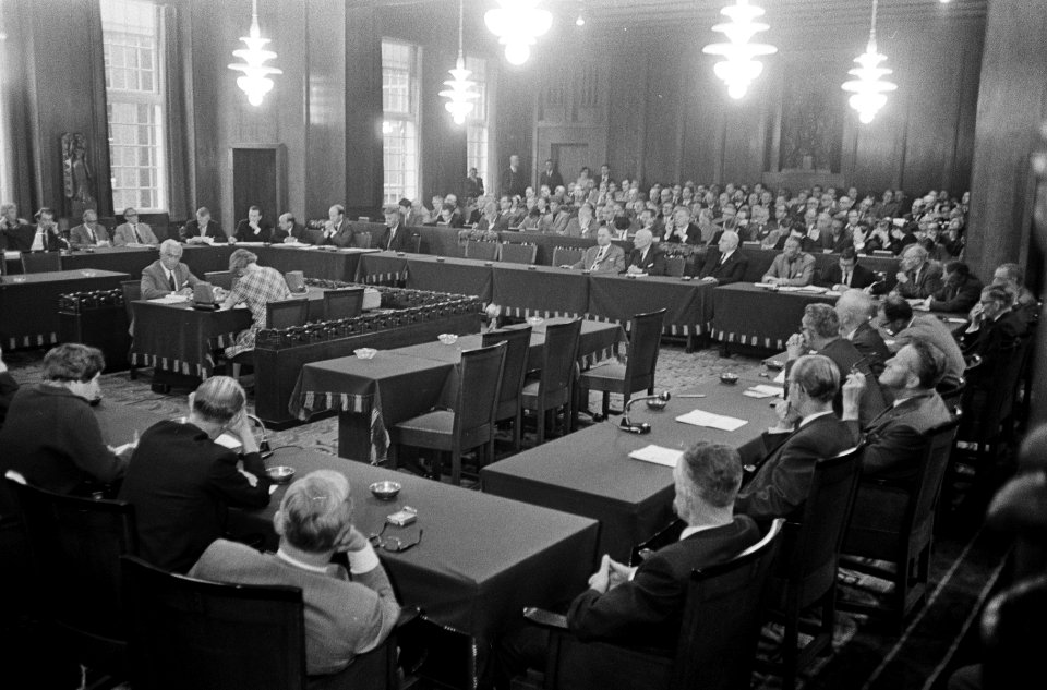 Amsterdamse gemeenteraad hield hearing , overzicht, Bestanddeelnr 920-6043
