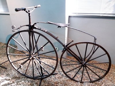 Amplepuis - Musée Barthélemy Thimonnier - Salle des cycles - Vélocipède, 1869