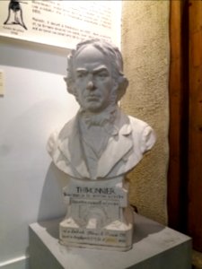 Amplepuis - Musée Barthélemy Thimonnier - Buste de B. Thimonnier