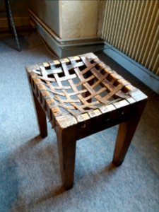 Amplepuis - Musée Barthélemy Thimonnier - Vieux tabouret
