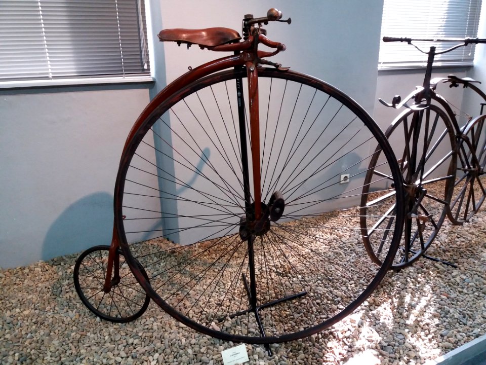 Amplepuis - Musée Barthélemy Thimonnier - Salle des cycles - Bicycle l'Invincible, 1877
