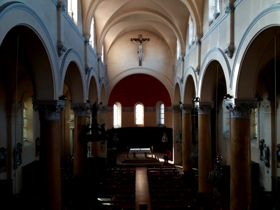 Amplepuis - Église Saint Pothin - Chœur depuis la tribune