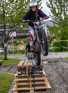 Motorcycle sport extreme