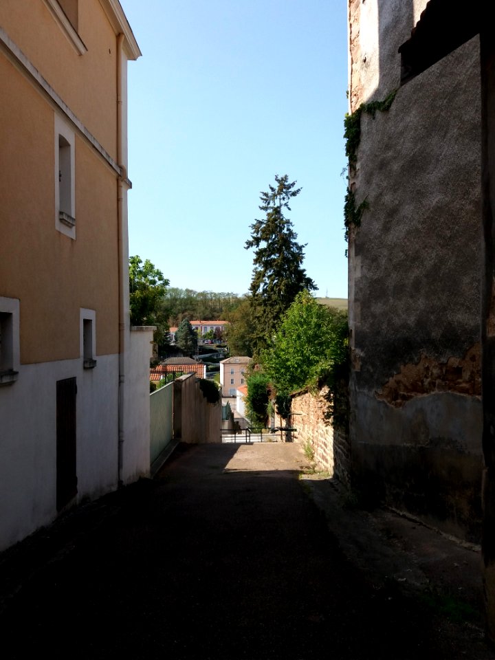 Amplepuis - Chemin de la Gare - Depuis la place d'Armes