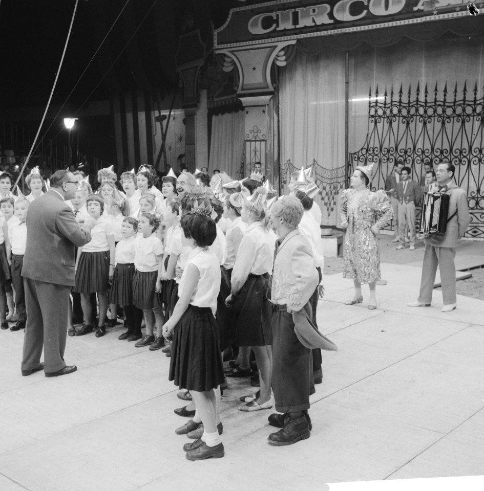 Amsterdamse Rakkertjes bij Circo Americano, Bestanddeelnr 913-3675