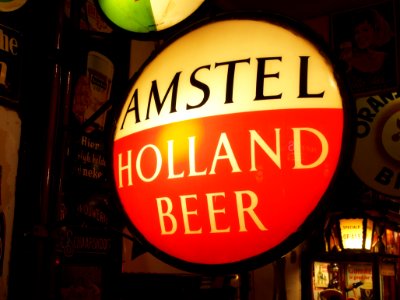 Amstel Holland Beer lichtreclame foto 2