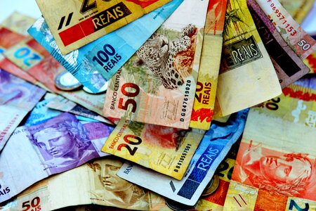 Note brazilian currency brazil