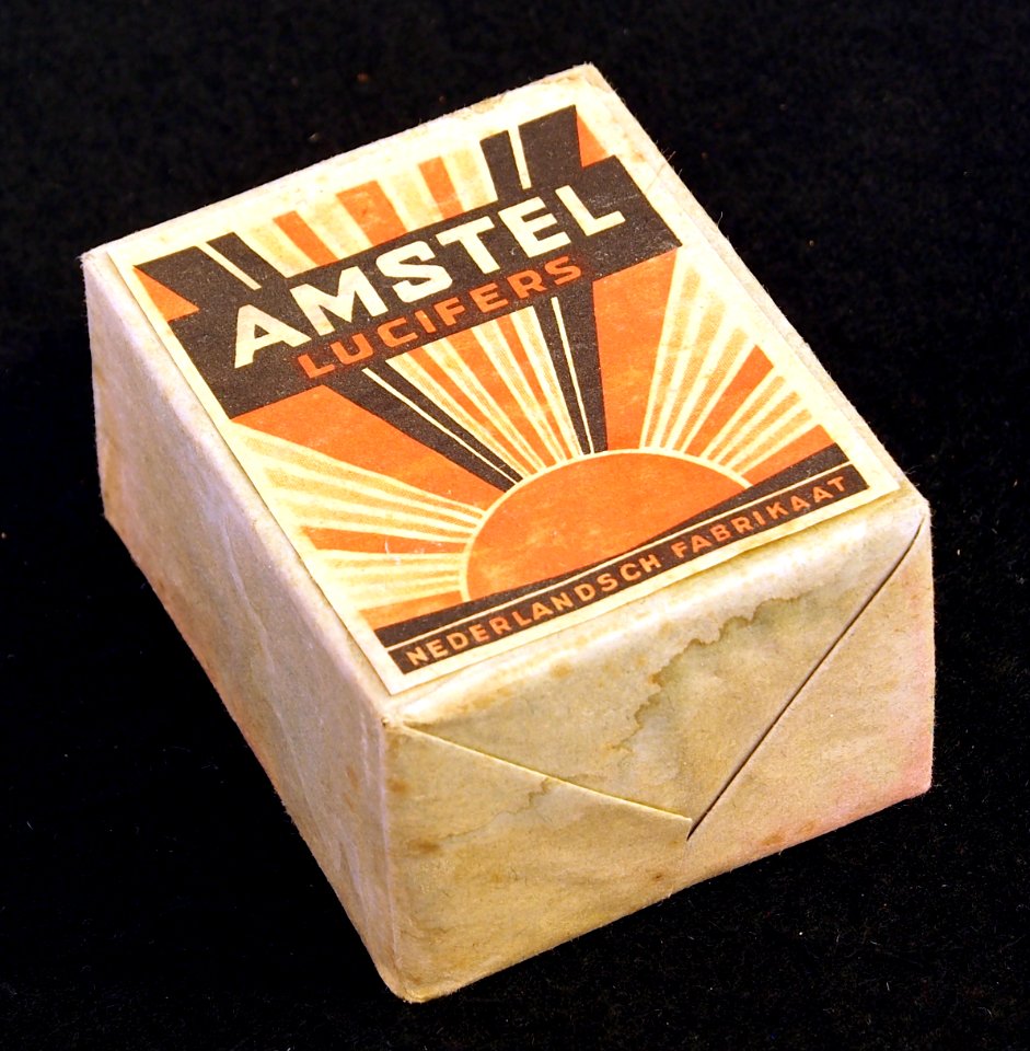 Amstel lucifers pak