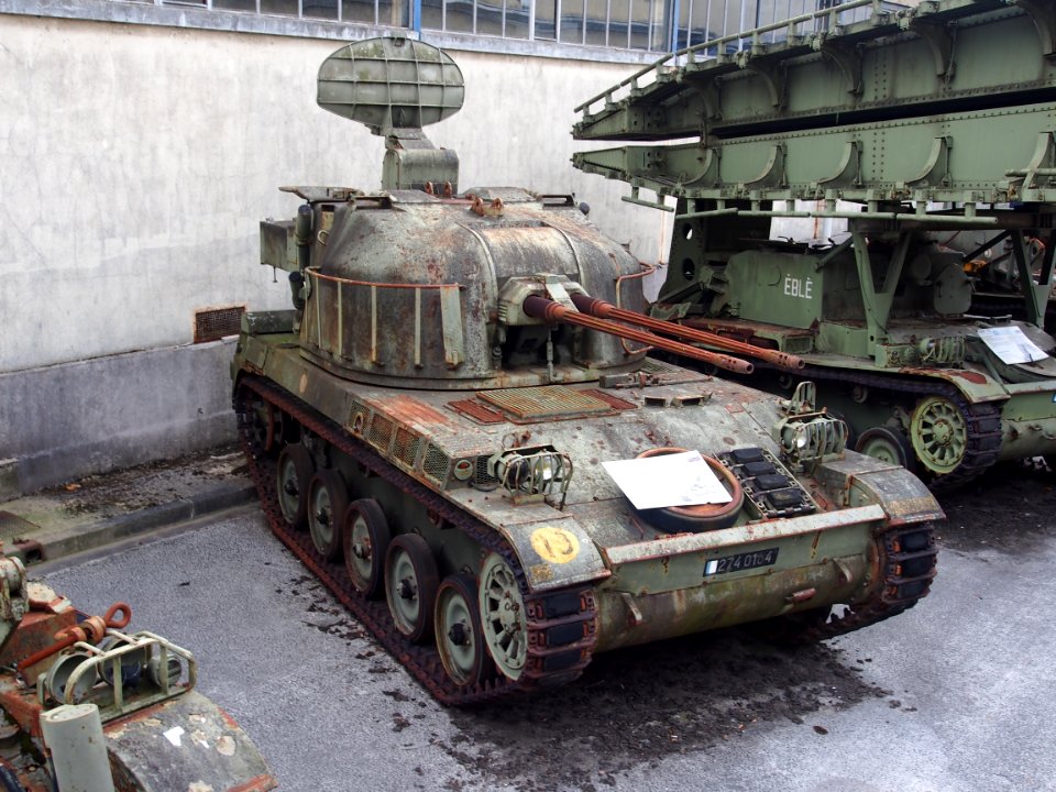 AMX-13 DCA bi-tube, Musée des Blindés, France, pic-12