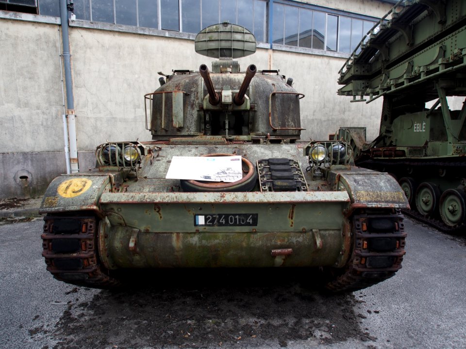 AMX-13 DCA bi-tube, Musée des Blindés, France, pic-01