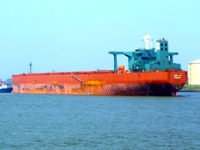 AMY N IMO 9149809 Callsign H9MR towed out of the Mississippi harbour, Holland 03-Jun-2007 photo-3