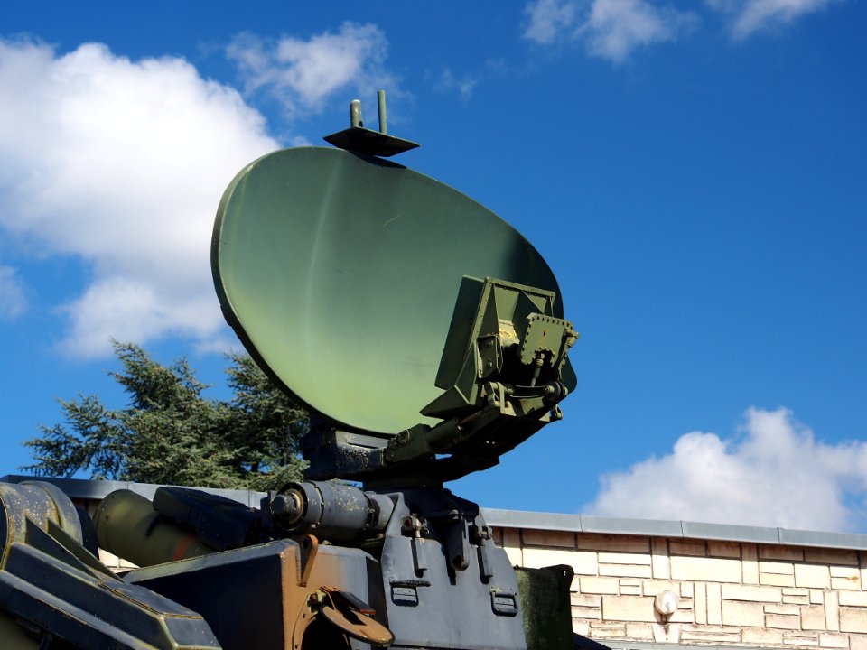 AMX-30 Roland SAM radar, Tanks in the Musée des Blindés, France, pic-