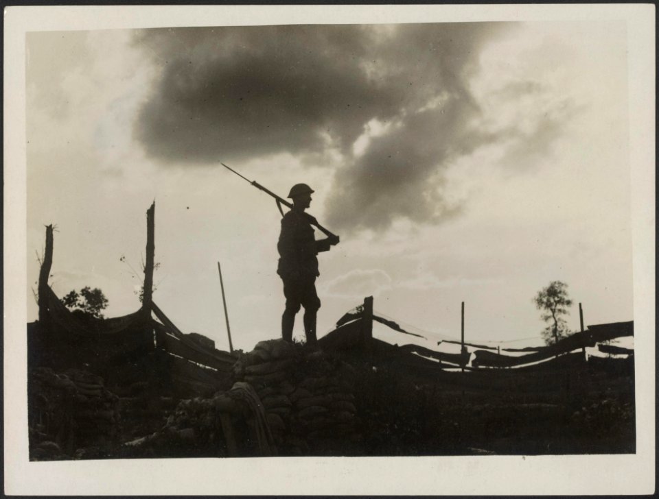 An ANZAC sentry, Bestanddeelnr 158-2337