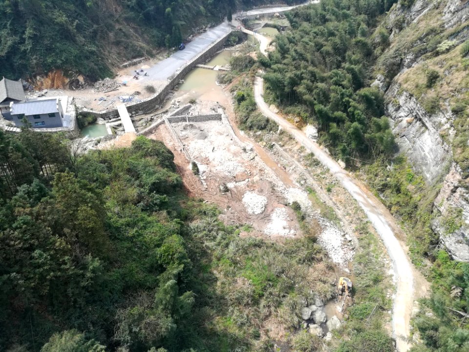 An aerial view of Longshan National Forest Park, Picture1