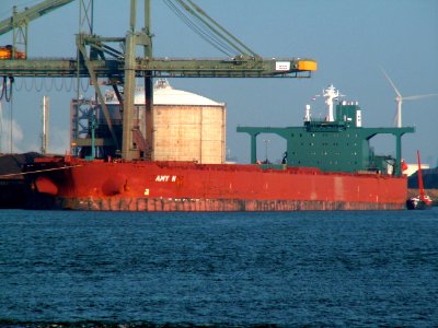Amy N Mississippi harbour Port of Rotterdam Holland 04-Jan-2006
