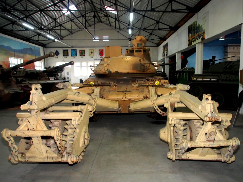AMX 30B Démineur in the Musée des Blindés, France, pic-5