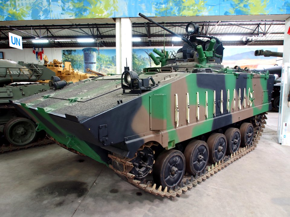 AMX-10P in the Musée des Blindés, France, pic-2