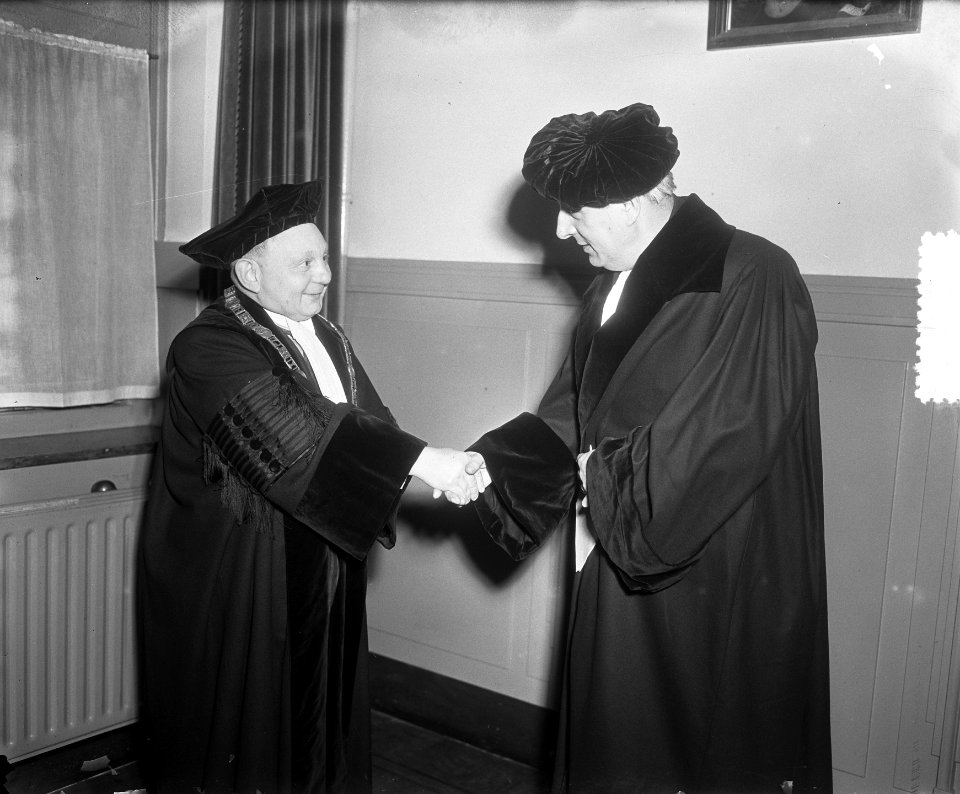 Amtsaanvaarding Professor dr. W. J. M. A. Asselbergs Rooms-Katholieke Universite, Bestanddeelnr 905-5100