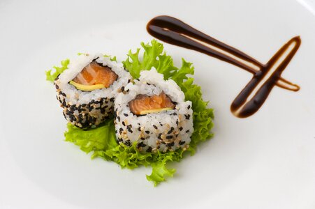 Sushi food japan