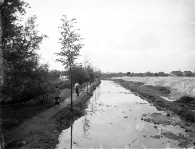 Amsterdam een gedeelte zuid Wandelweg verdwijnt, Bestanddeelnr 906-7761