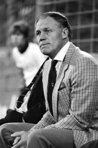 Amsterdam 707 toernooi , AZ 67 tegen FC Koln FC Koln trainer Rinus Michels , k, Bestanddeelnr 932-2768