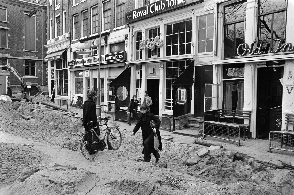 Amsterdam aanleg Binnenring overzicht werkzaamheden op Leidseplein, Bestanddeelnr 929-5998