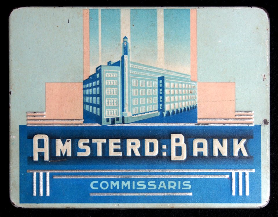 Amsterdam Bank sigarenblik, foto 1