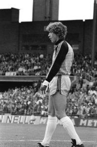 Amsterdam 707 toernooi , AZ 67 tegen FC Koln Koln-keeper Schumacher, close, Bestanddeelnr 932-2772