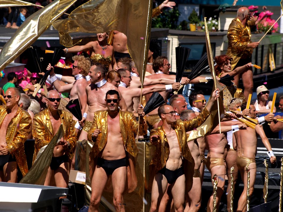 Amsterdam Gay Pride 2013 boat no44 UpstreamA,sterdam pic5