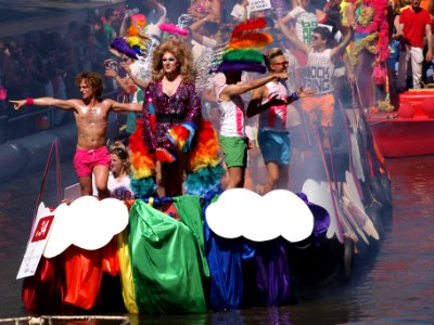 Amsterdam Gay Pride 2013 boat no34 pic2 photo