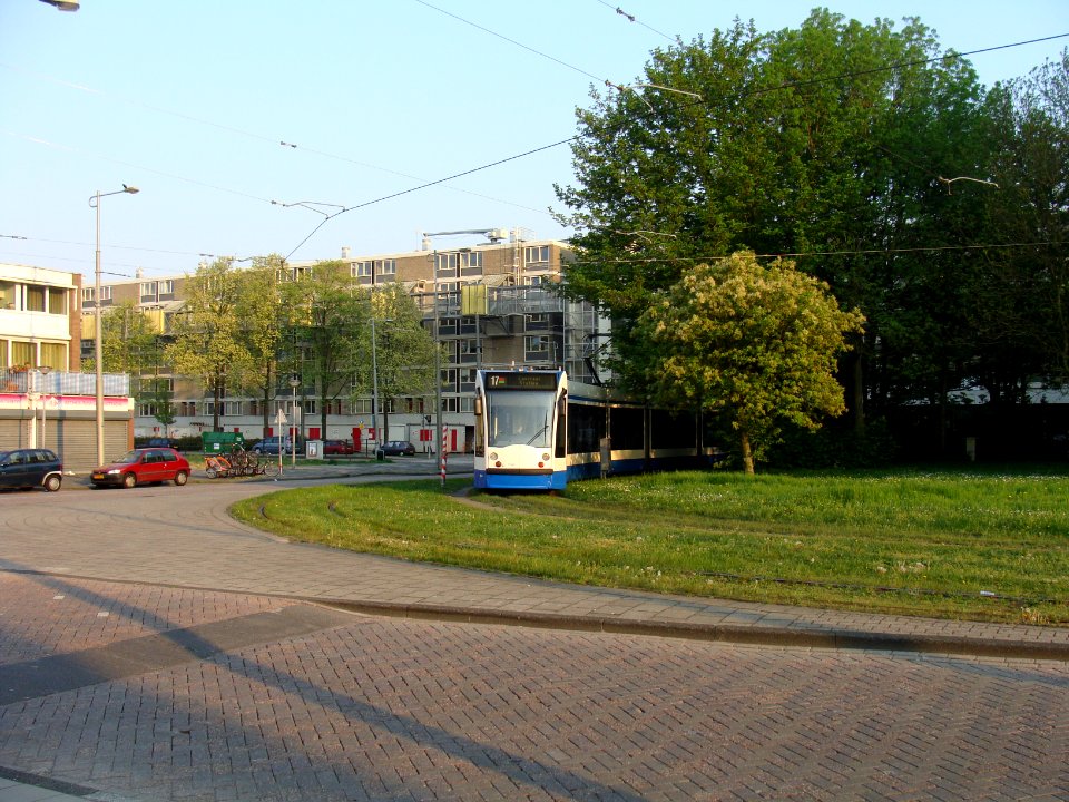 Amsterdam Dijkgraafplein Terminus Tram 17 20110424