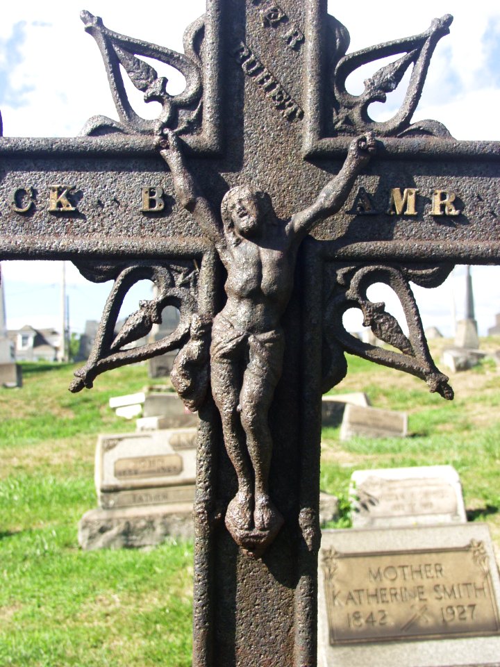 Amrhein crucifix, St. Peter’s Cemetery, 2020-08-30, 02