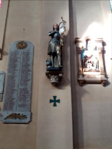 Amplepuis - Église Saint Pothin - Statue de Jeanne d'Arc