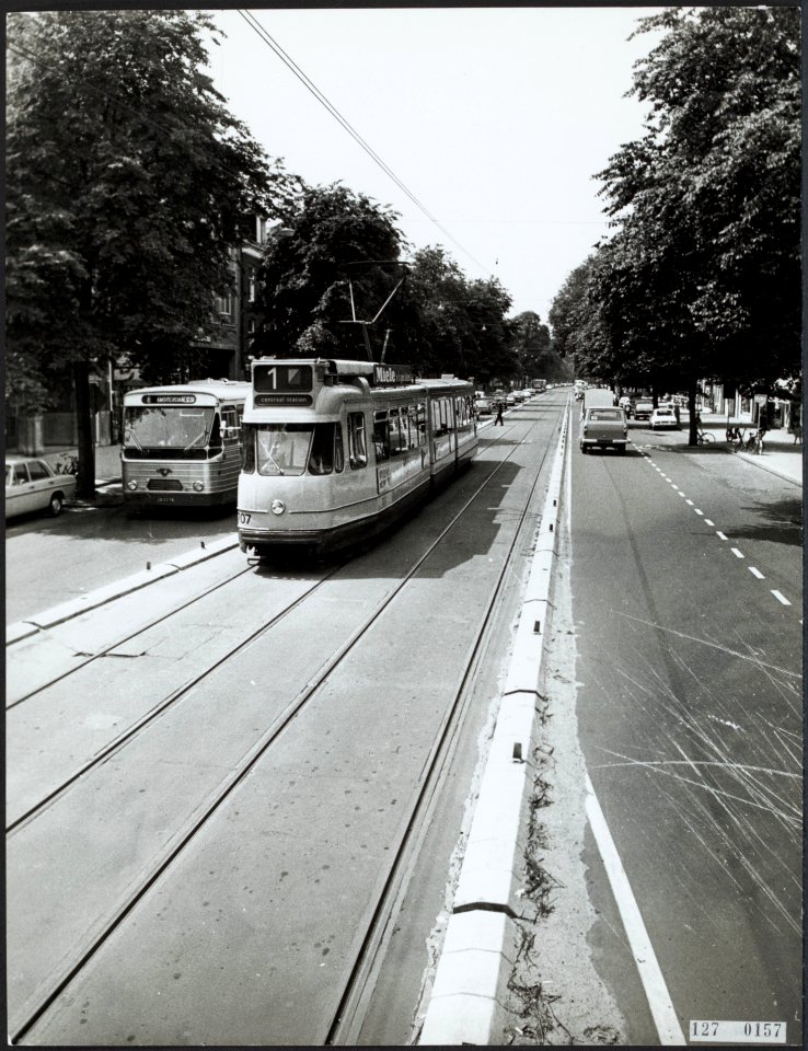 Amsterdam. Vrije bus- en trambaan, Bestanddeelnr 127-0157