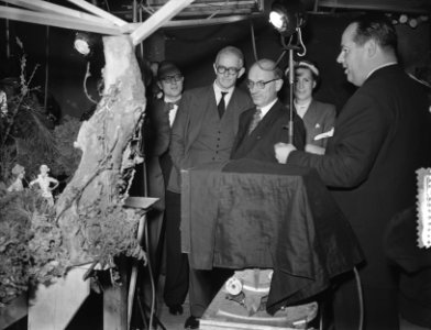 Amsterdam bezoek Australische Ambassadeur Alfr. F. Stirling o.a. Asser Gesink Ci, Bestanddeelnr 905-6875