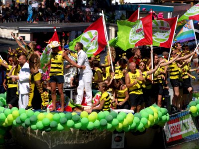 Amsterdam Gay Pride 2013 boat no13 Groen Links pic3