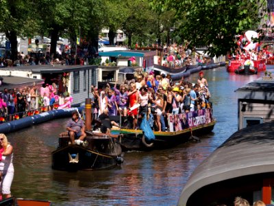 Amsterdam Gay Pride 2013 boat no16 pic1