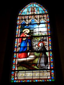 Amfreville-la-Campagne (Eure, Fr) église, vitrail 07