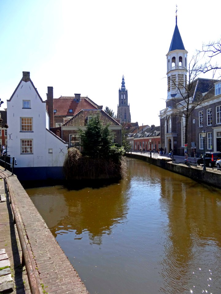 Amersfoort Havik1 Lange Gracht Onze Lieve Vrouwetoren en Elleboogkerk