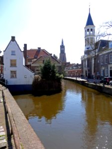Amersfoort Havik1 Lange Gracht Onze Lieve Vrouwetoren en Elleboogkerk