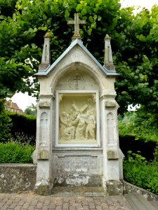 Amettes, Maison natale de Benoît Joseph Labre, chemin de croix station 08