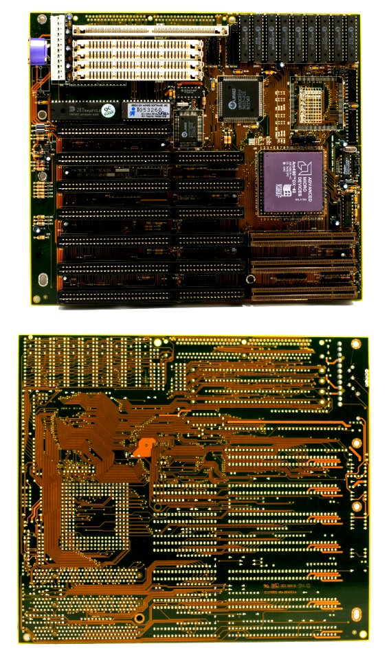 AMD AM486DX-40 Front-Back