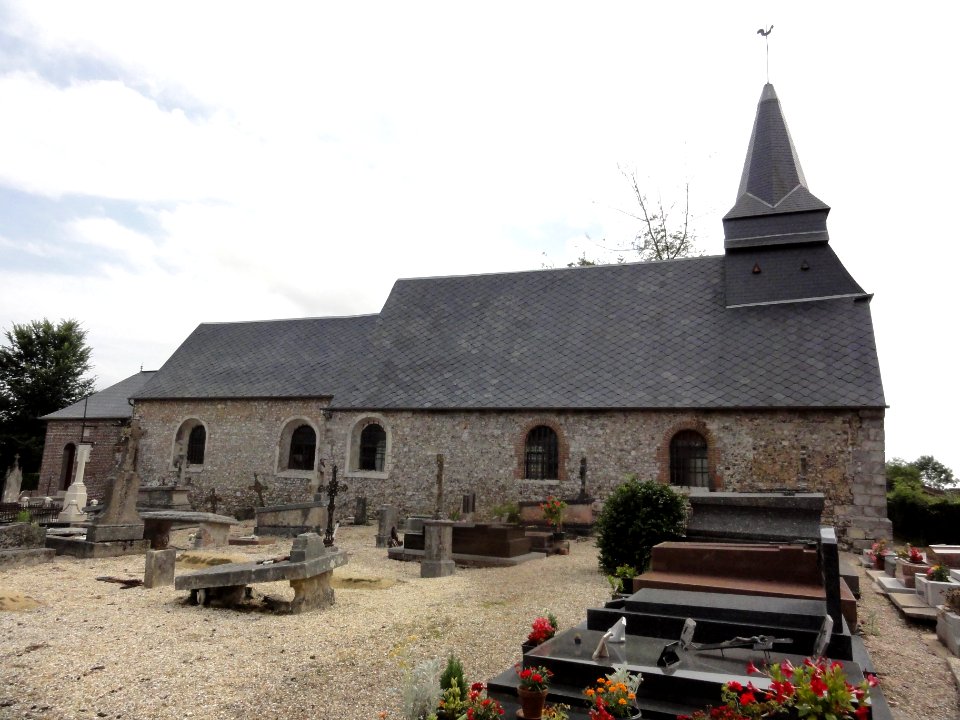 Amfreville-les-Champs (Seine-Mar.) église (01)