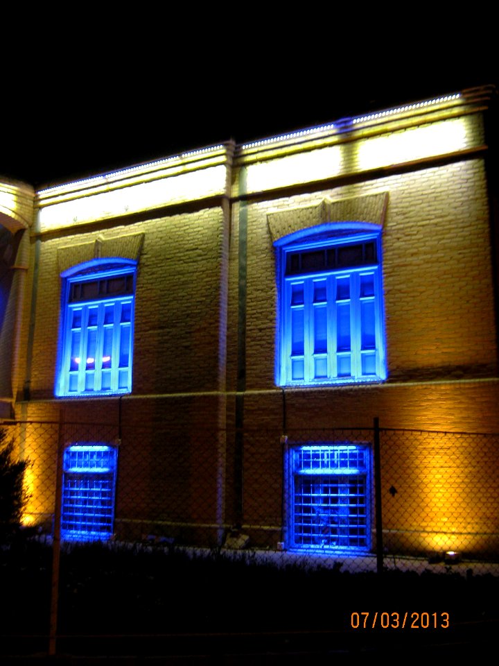 Amin al-Islami House at Night - 7-3-2013 - Nishapur 12