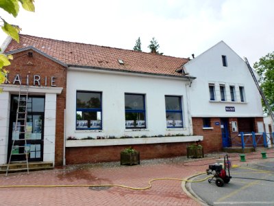 Amettes (Pas-de-Calais, Fr) mairie