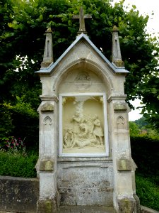 Amettes, Maison natale de Benoît Joseph Labre, chemin de croix station 11
